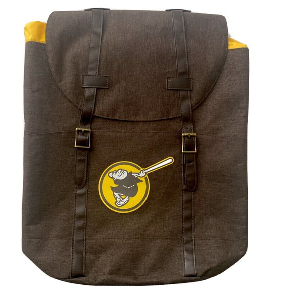 MLB Bags Mlb Baseball San Diego Padres Vintage Retro Aesthetic Friar Throwback Backpack